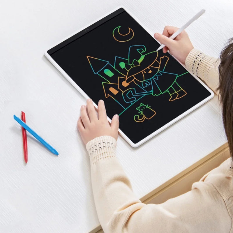 Tablet Lousa Digital Infantil LCD "8.5,10,12” com Caneta - Tablet para Desenho, Escrita e Estudo (Cores Sortidas)