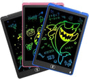 Tablet Lousa Digital Infantil LCD "8.5,10,12” com Caneta - Tablet para Desenho, Escrita e Estudo (Cores Sortidas)