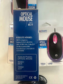 Mouse USB Óptico Com Led Exbom - MS-9 com fio