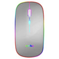 Mouse Wireless Recarregável Led Rgb 2.4 Ghz Sem Fio