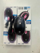 Mouse USB Óptico Com Led Exbom - MS-9 com fio