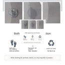 Tapete retangular multifuncional para banheiro, rápida absorção e antiderrapante