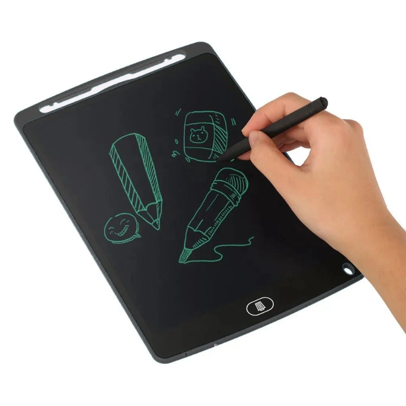 Tablet Lousa Digital Infantil LCD "8.5,10,12” com Caneta - Tablet para Desenho, Escrita e Estudo (Cores Sortidas)