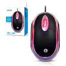 Mouse USB Óptico Com Led Exbom - MS-9 com fio