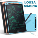 Tablet Lousa Digital Infantil LCD "8.5,10,12” com Caneta - Tablet para Desenho, Escrita e Estudo (Cores Sortidas)