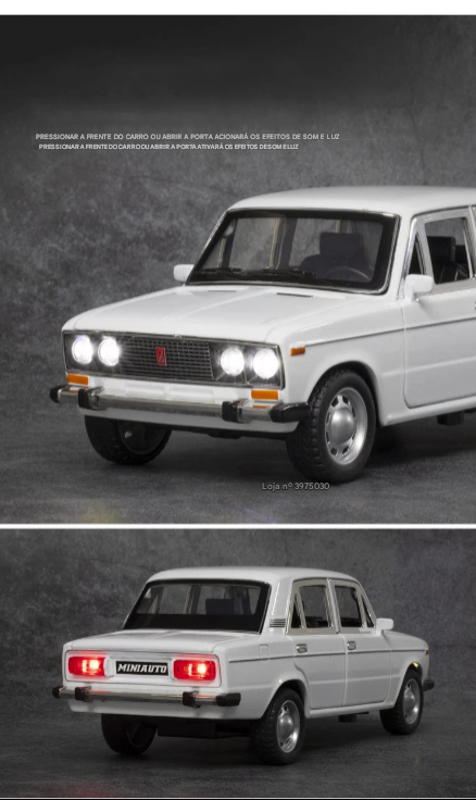 Carro Russo Lada 2106   1:24