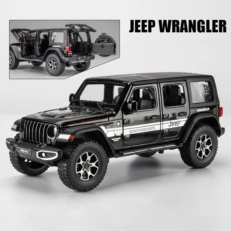 Jeep Wrangler Rubicon 1:22 – A Lenda em Miniatura