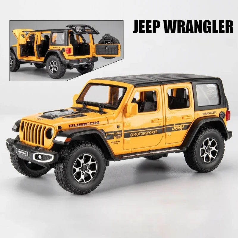 Jeep Wrangler Rubicon 1:22 – A Lenda em Miniatura