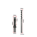 Dispositivo para fazer furo quadrado em madeira
