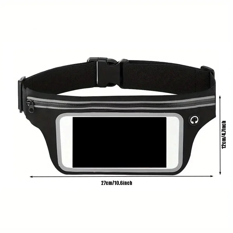 Cinta com bolsa impermeável para celular