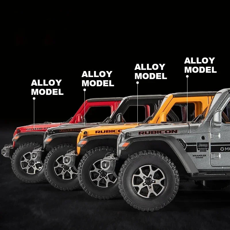 Jeep Wrangler Rubicon 1:22 – A Lenda em Miniatura