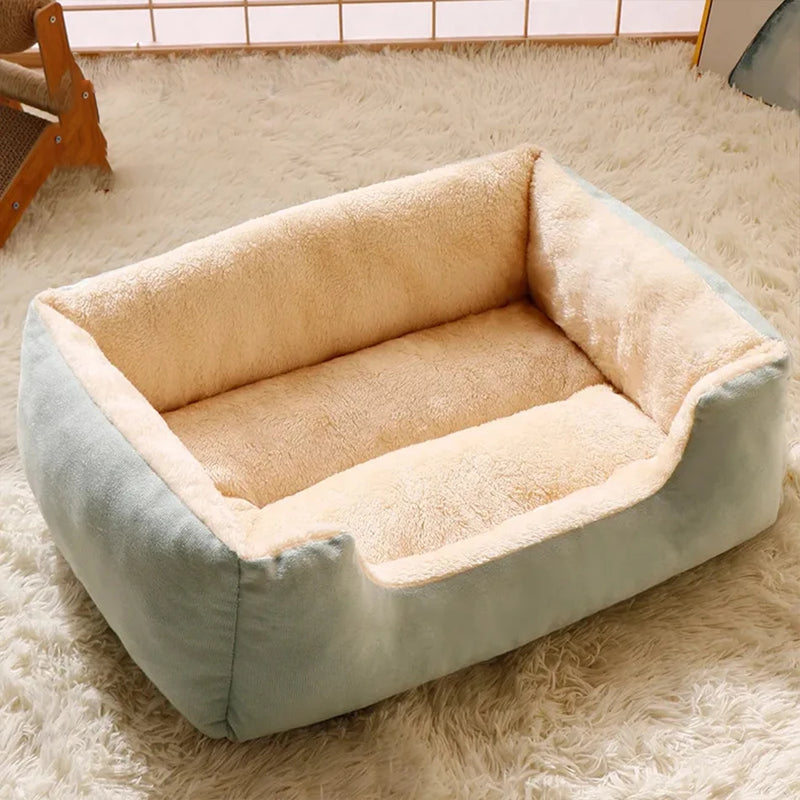 Conforto Acolhedor para Seu Pet: Cama de Pelúcia