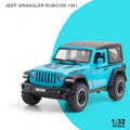 Jeeps Wrangler Rubicon Off-Road 1:32 - Metal Fundido com Som e Luz