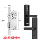 Fechadura Eletrônica com Desbloqueio por: Biometria, senha, cartão ou chave