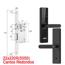 Fechadura Eletrônica com Desbloqueio por: Biometria, senha, cartão ou chave