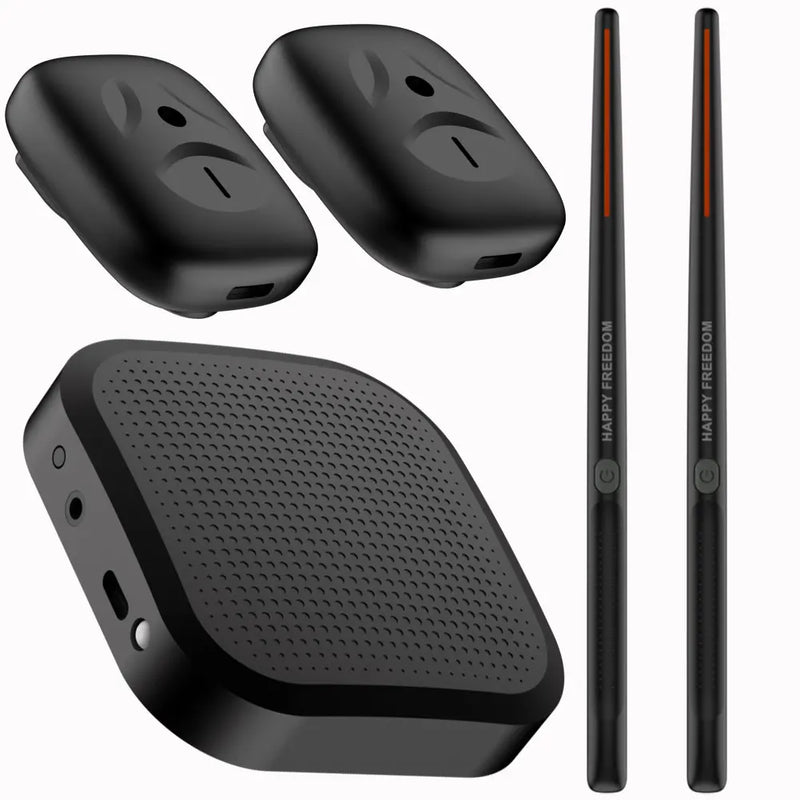 Baquetas eletrônicas portáteis - sua bateria virtual