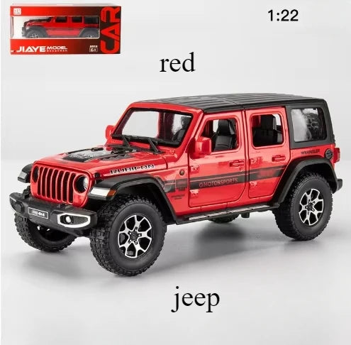 Jeep Wrangler Rubicon 1:22 – A Lenda em Miniatura