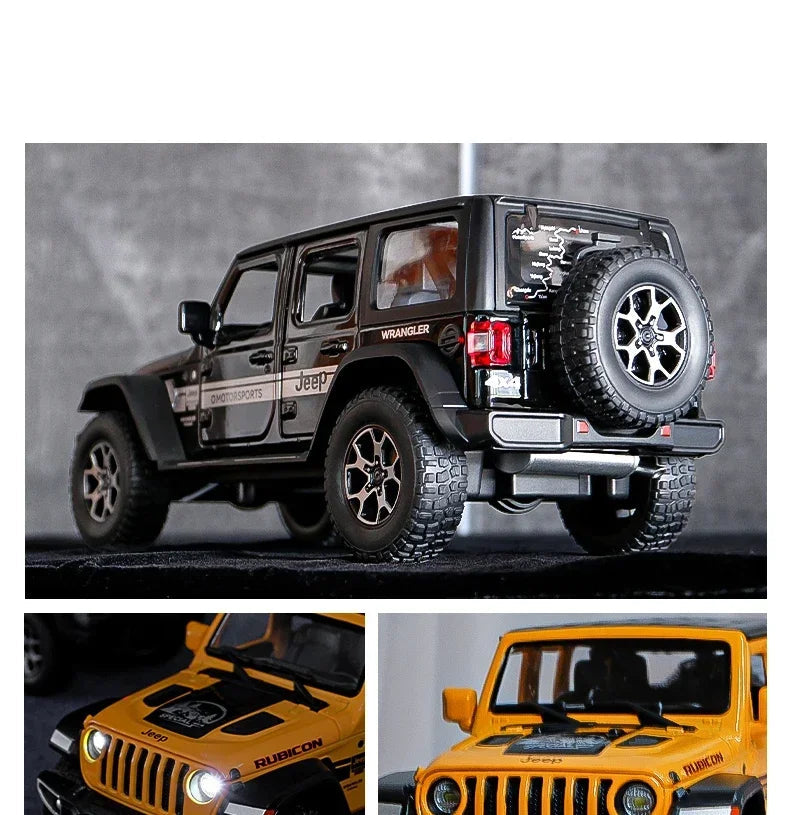 Jeep Wrangler Rubicon 1:22 – A Lenda em Miniatura
