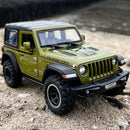 Jeeps Wrangler Rubicon Off-Road 1:32 - Metal Fundido com Som e Luz