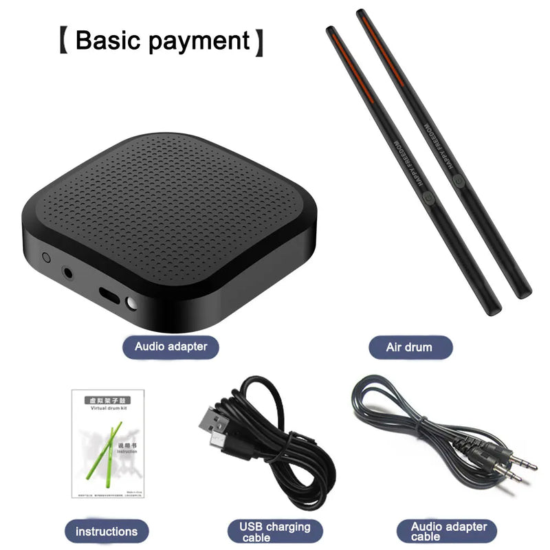 Baquetas eletrônicas portáteis - sua bateria virtual