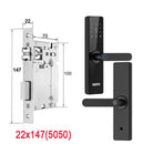 Fechadura Eletrônica com Desbloqueio por: Biometria, senha, cartão ou chave