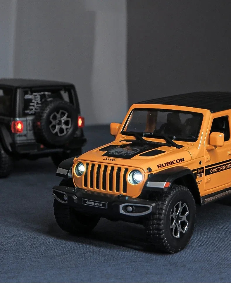 Jeep Wrangler Rubicon 1:22 – A Lenda em Miniatura