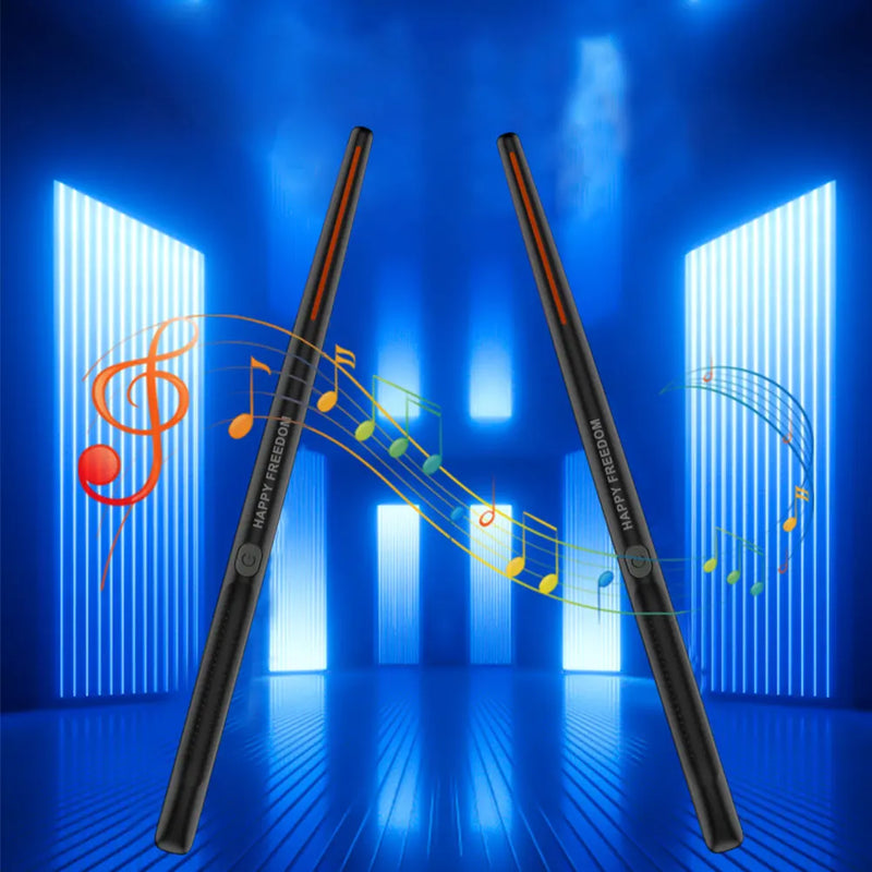 Baquetas eletrônicas portáteis - sua bateria virtual