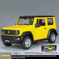Suzuki Jimny 1:24 - Miniatura de Metal Die-cast com Luzes - Perfeito para Colecionadores e Crianças (4+ anos)