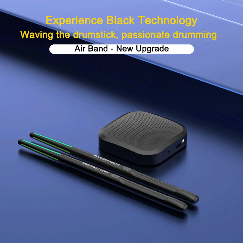 Baquetas eletrônicas portáteis - sua bateria virtual