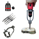 Dispositivo para fazer furo quadrado em madeira