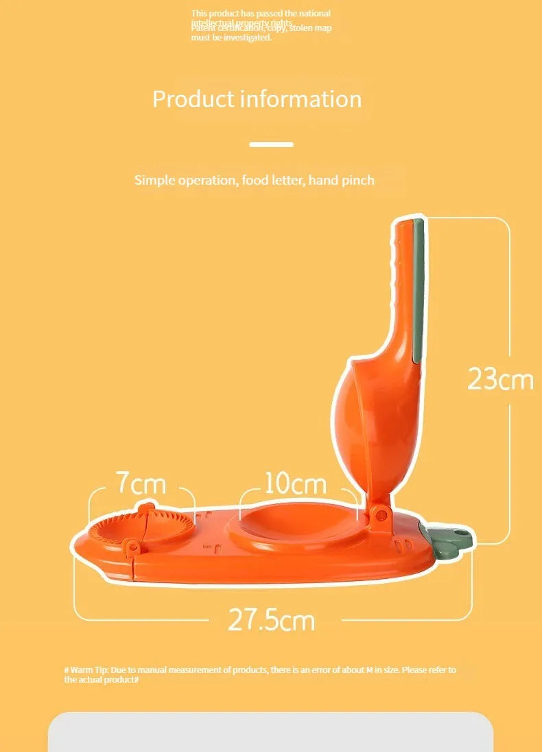 Maquininha para moldar bolinhos e pastéis
