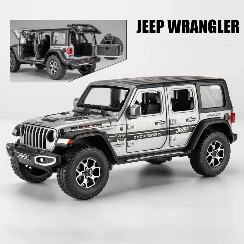 Jeep Wrangler Rubicon 1:22 – A Lenda em Miniatura