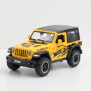 Jeeps Wrangler Rubicon Off-Road 1:32 - Metal Fundido com Som e Luz