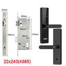 Fechadura Eletrônica com Desbloqueio por: Biometria, senha, cartão ou chave