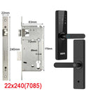 Fechadura Eletrônica com Desbloqueio por: Biometria, senha, cartão ou chave