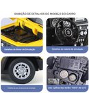 Suzuki Jimny 1:24 - Miniatura de Metal Die-cast com Luzes - Perfeito para Colecionadores e Crianças (4+ anos)