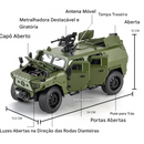 Carro Militar Tático Willys MB 1:18