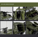 Carro Militar Tático Willys MB 1:18