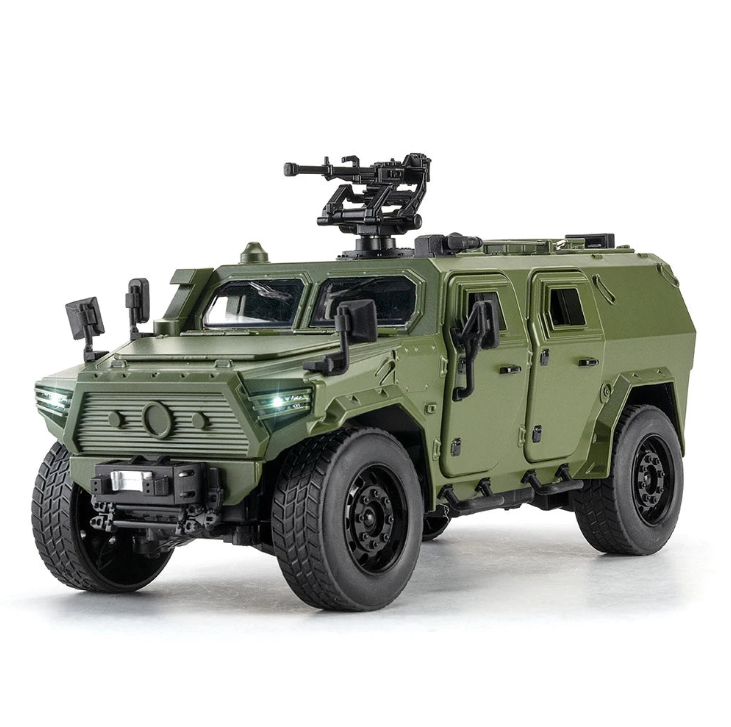 Carro Militar Tático Willys MB 1:18