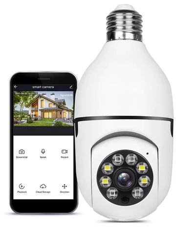 Câmera Lâmpada 360°: a solução completa para sua segurança