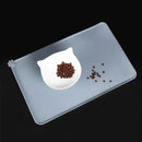 Tapete Antiderrapante para Alimentação De Gato/Cachorro