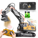 Trator, Escavadeira e Caminhão Basculante! (1/20) - Controle remoto de 11 canais