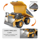 Trator, Escavadeira e Caminhão Basculante! (1/20) - Controle remoto de 11 canais