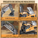 Trator, Escavadeira e Caminhão Basculante! (1/20) - Controle remoto de 11 canais