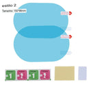 Película protetora para espelho retrovisor de carro, membrana antiembaçante, à prova d'água