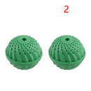 Bolas com "detergente" ecológico para lavar roupas na máquina