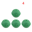 Bolas com "detergente" ecológico para lavar roupas na máquina