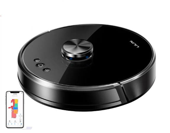Robô aspirador de pó Liectroux / LILIN XR500,Sistema Lidar Laser LDS