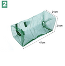 Rede de pescar tipo gaiola com 2 a 12 buracos