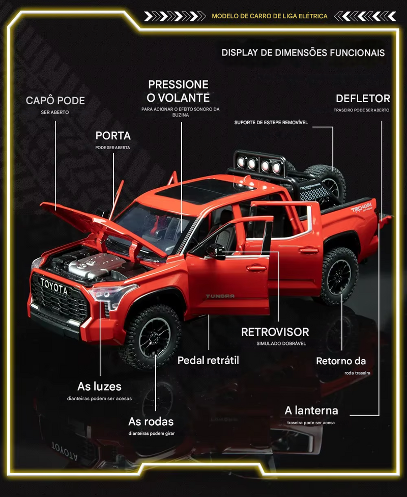 Pickup Toyota Tundra Off-road 1:24